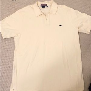 yellow vineyard vines polo